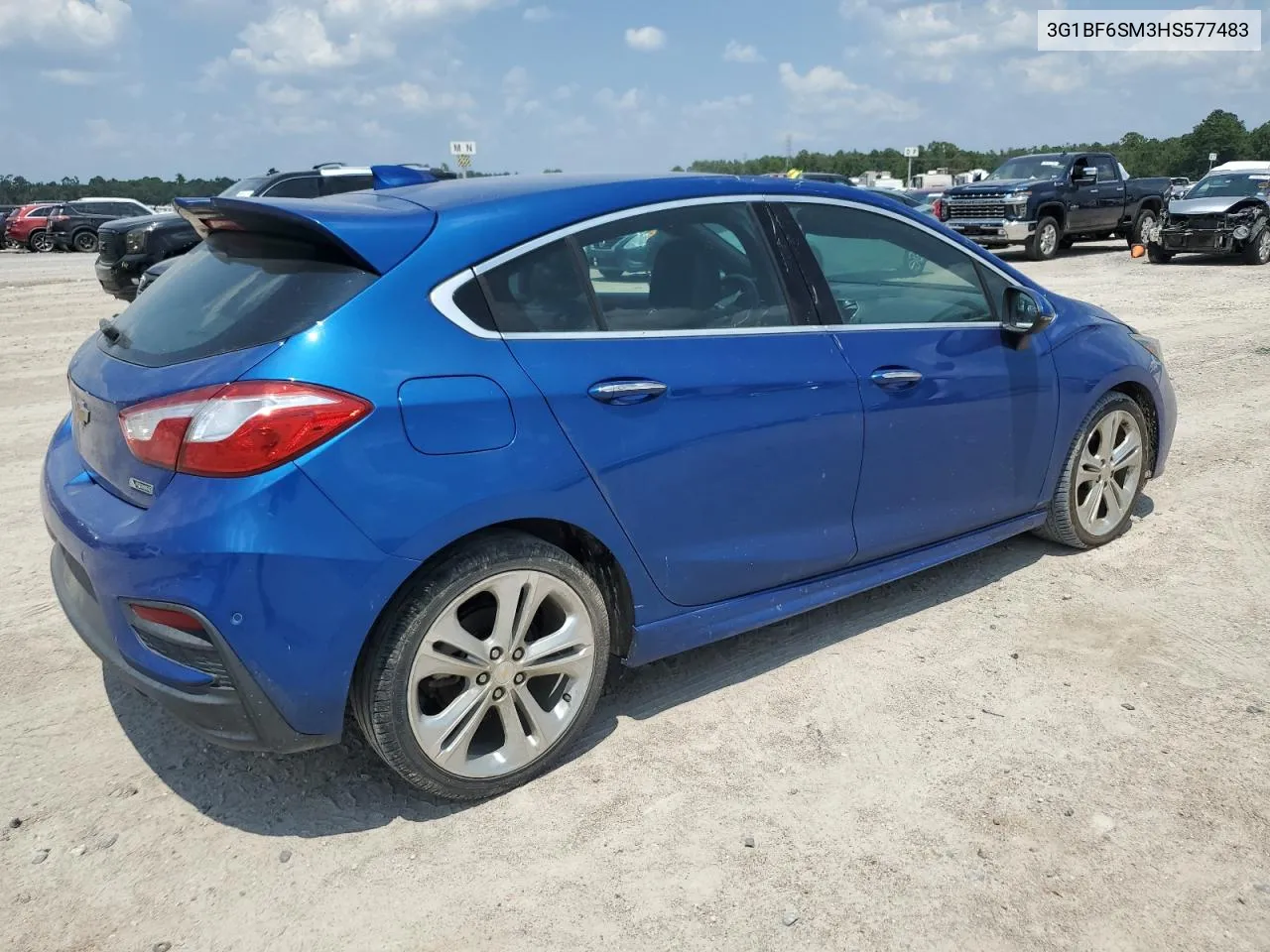 2017 Chevrolet Cruze Premier VIN: 3G1BF6SM3HS577483 Lot: 66594844