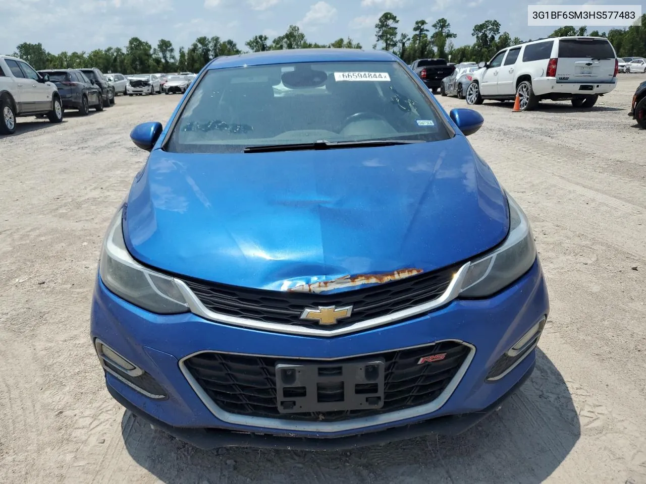 2017 Chevrolet Cruze Premier VIN: 3G1BF6SM3HS577483 Lot: 66594844