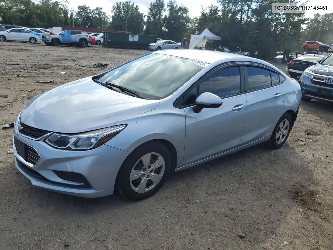 2017 Chevrolet Cruze Ls VIN: 1G1BC5SM1H7145461 Lot: 67720174