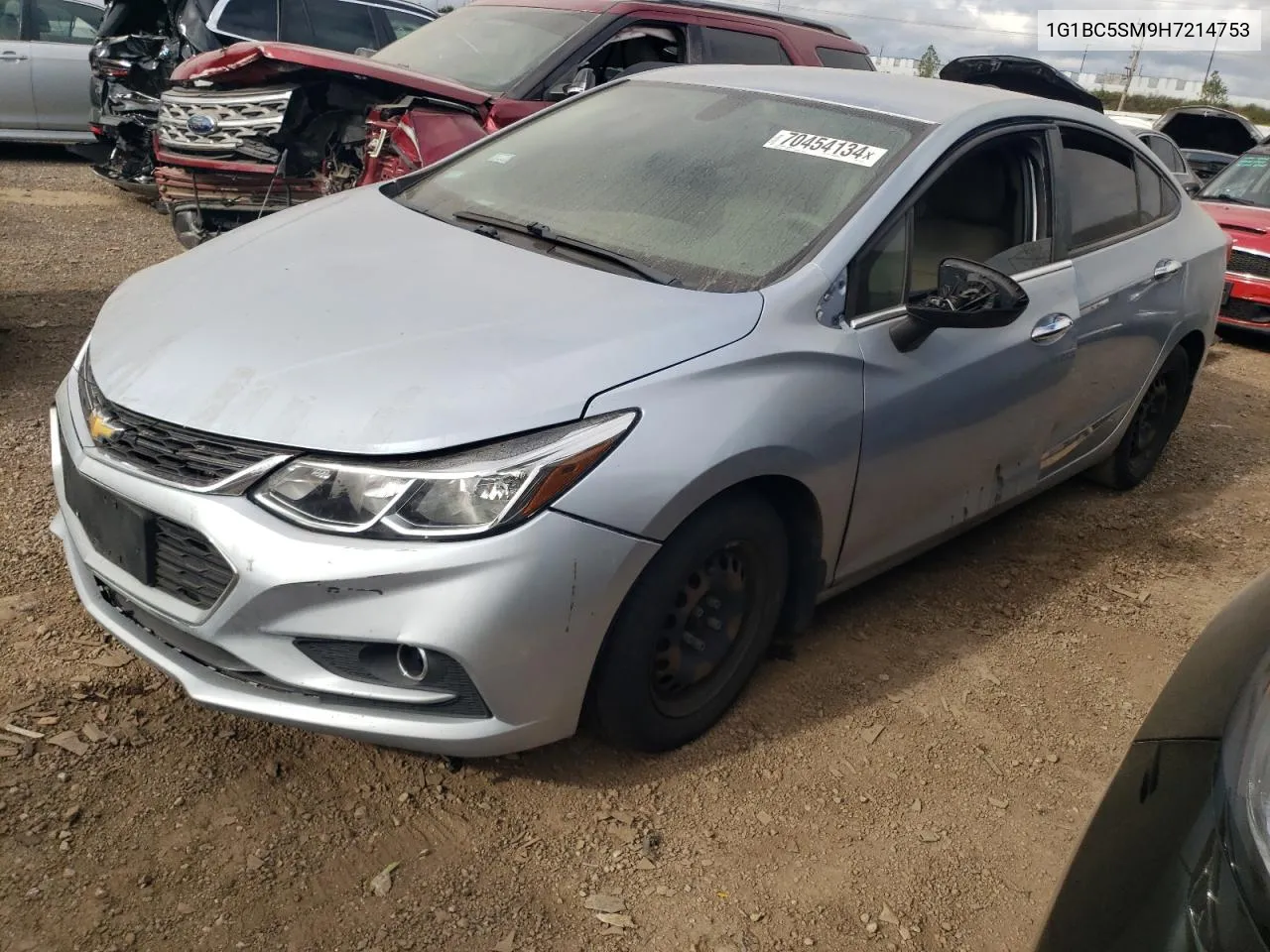 2017 Chevrolet Cruze Ls VIN: 1G1BC5SM9H7214753 Lot: 70454134