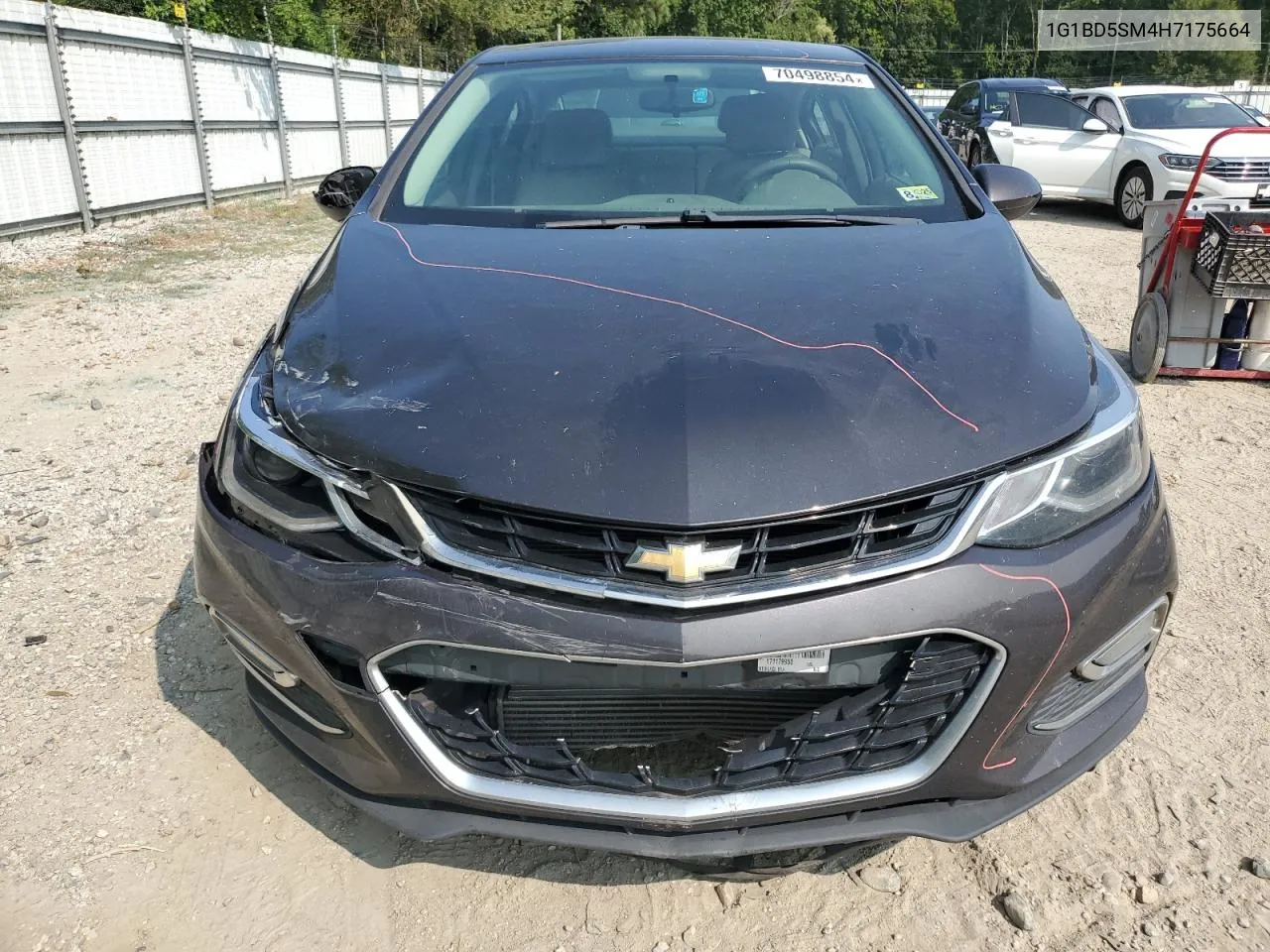 1G1BD5SM4H7175664 2017 Chevrolet Cruze Lt