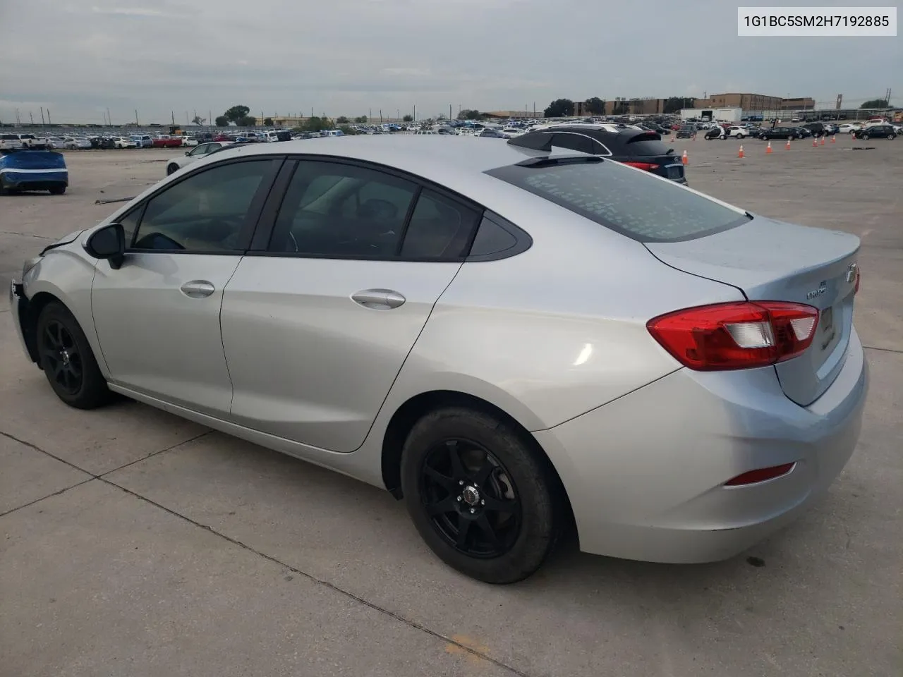 2017 Chevrolet Cruze Ls VIN: 1G1BC5SM2H7192885 Lot: 72998714