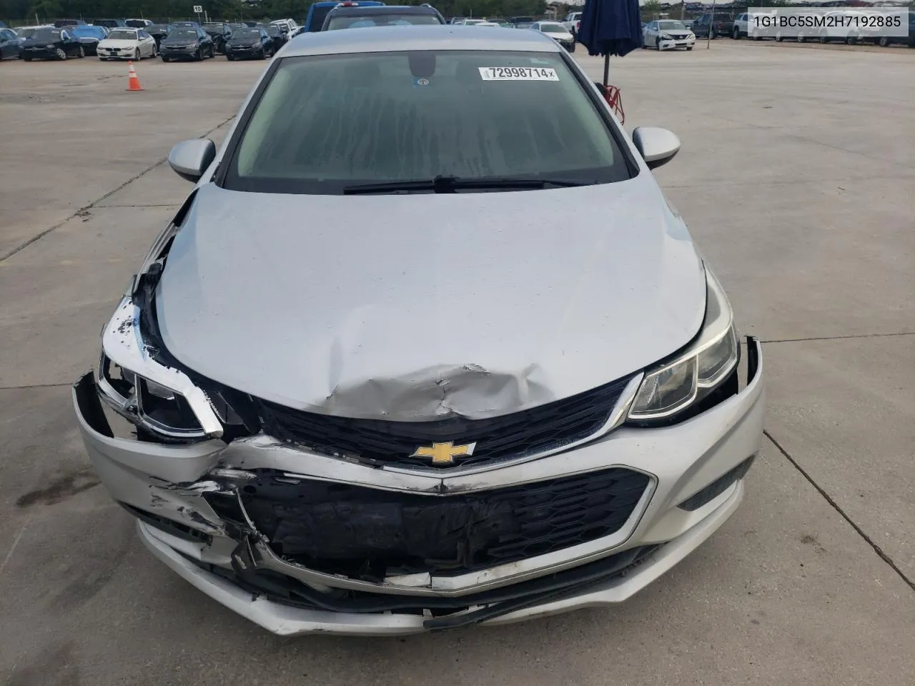 1G1BC5SM2H7192885 2017 Chevrolet Cruze Ls