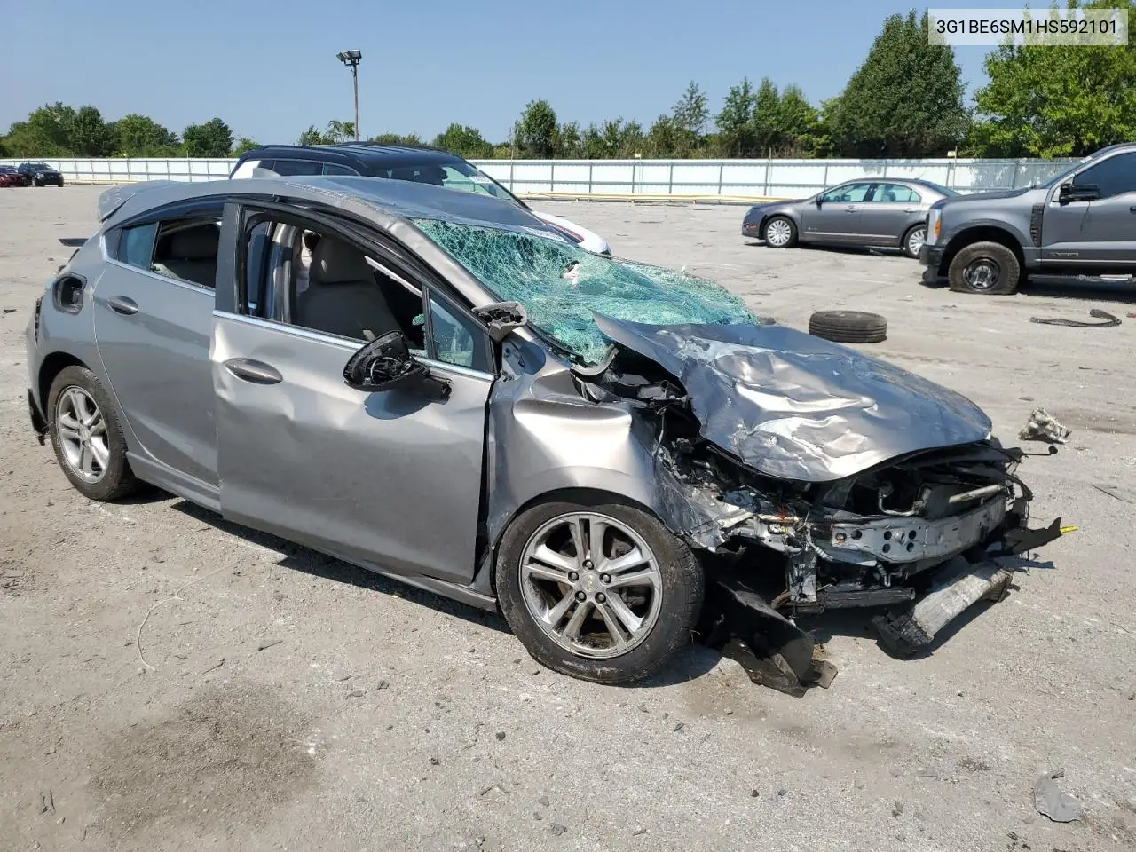 3G1BE6SM1HS592101 2017 Chevrolet Cruze Lt