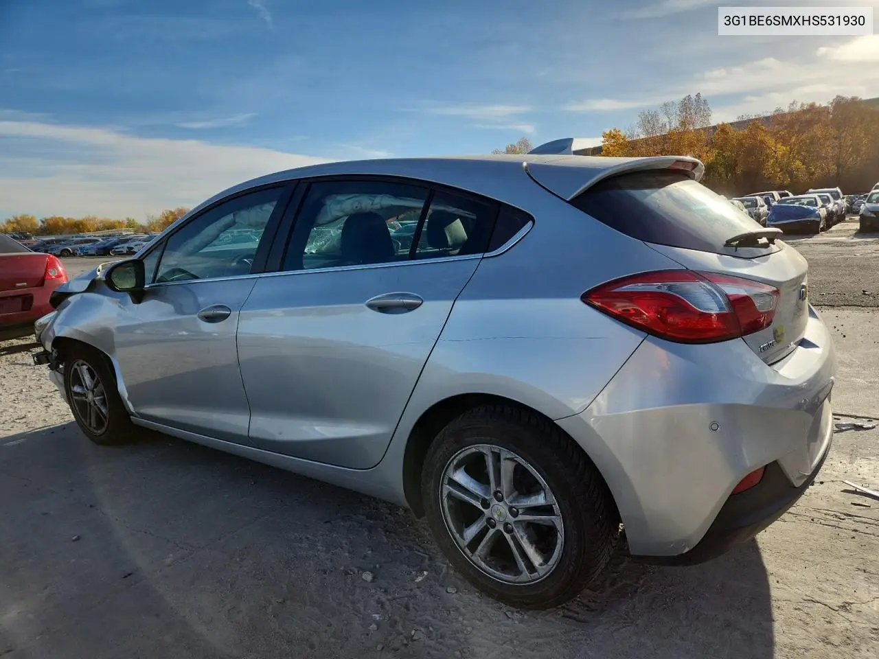 3G1BE6SMXHS531930 2017 Chevrolet Cruze Lt