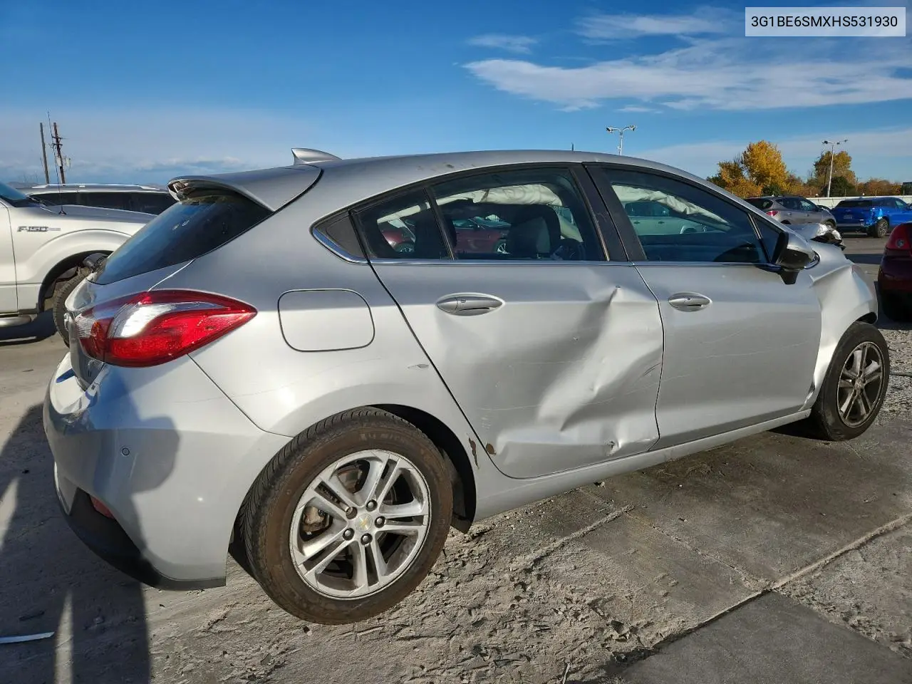 3G1BE6SMXHS531930 2017 Chevrolet Cruze Lt