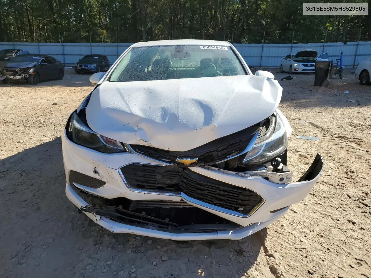 3G1BE5SM5HS529805 2017 Chevrolet Cruze Lt