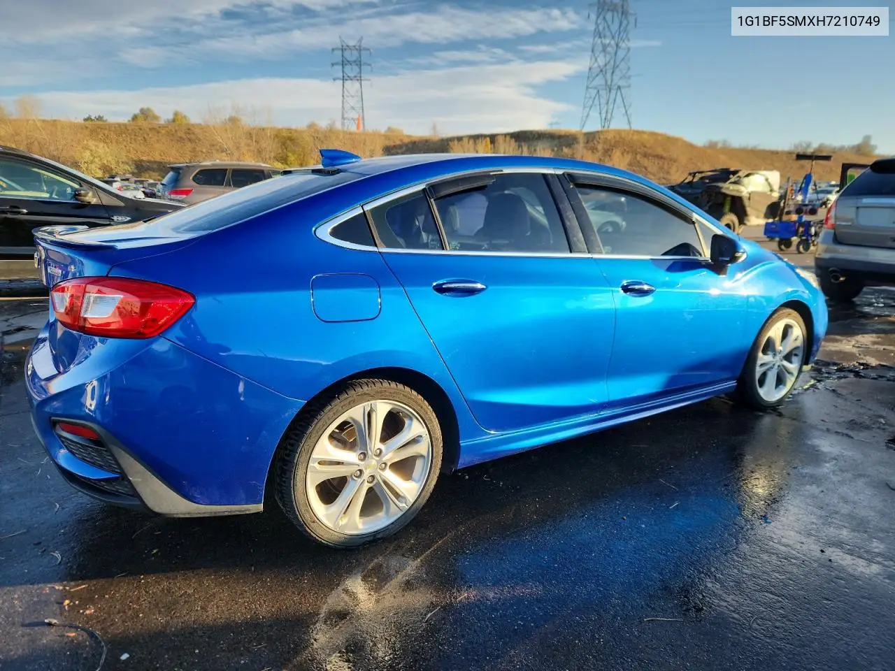 1G1BF5SMXH7210749 2017 Chevrolet Cruze Premier