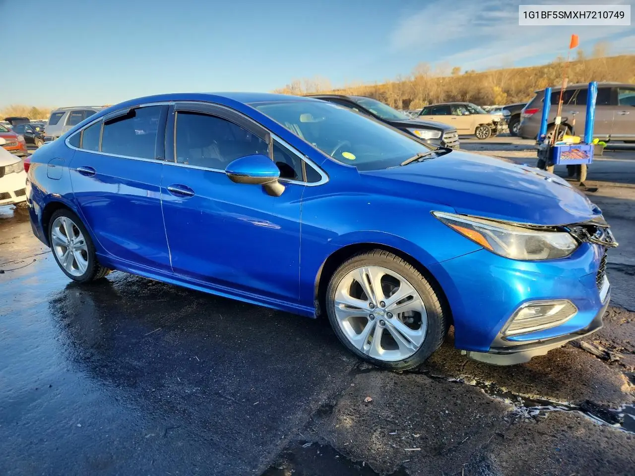 1G1BF5SMXH7210749 2017 Chevrolet Cruze Premier
