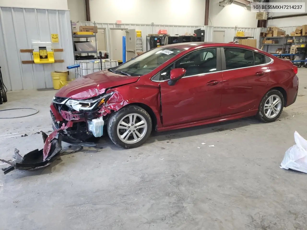 1G1BE5SMXH7214237 2017 Chevrolet Cruze Lt