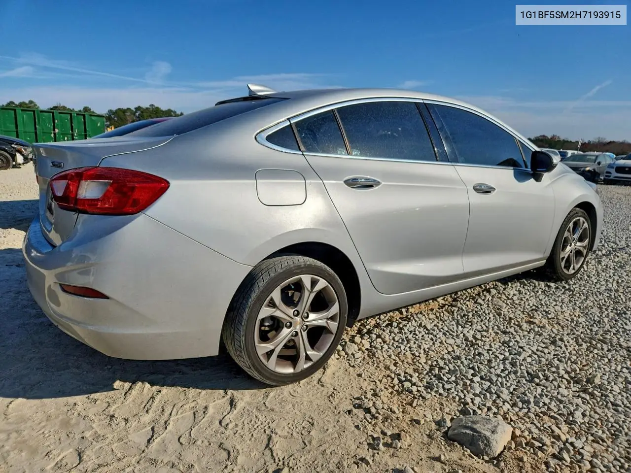 1G1BF5SM2H7193915 2017 Chevrolet Cruze Premier