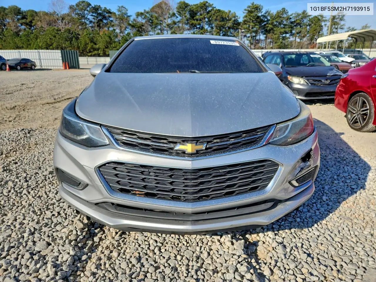 1G1BF5SM2H7193915 2017 Chevrolet Cruze Premier