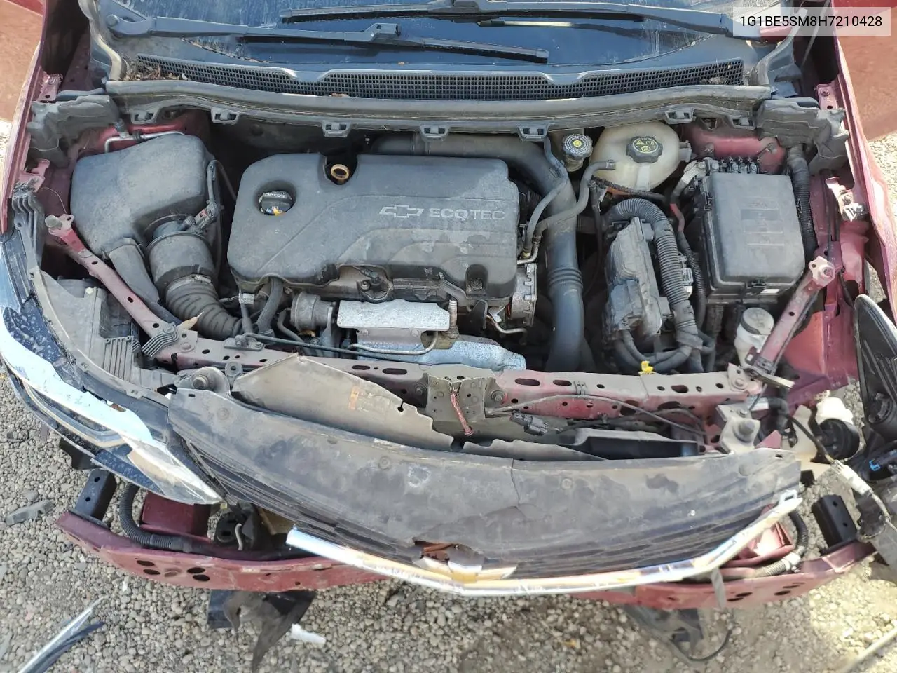 1G1BE5SM8H7210428 2017 Chevrolet Cruze Lt