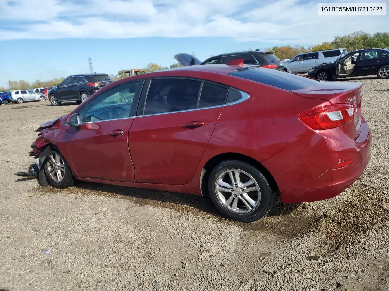 1G1BE5SM8H7210428 2017 Chevrolet Cruze Lt