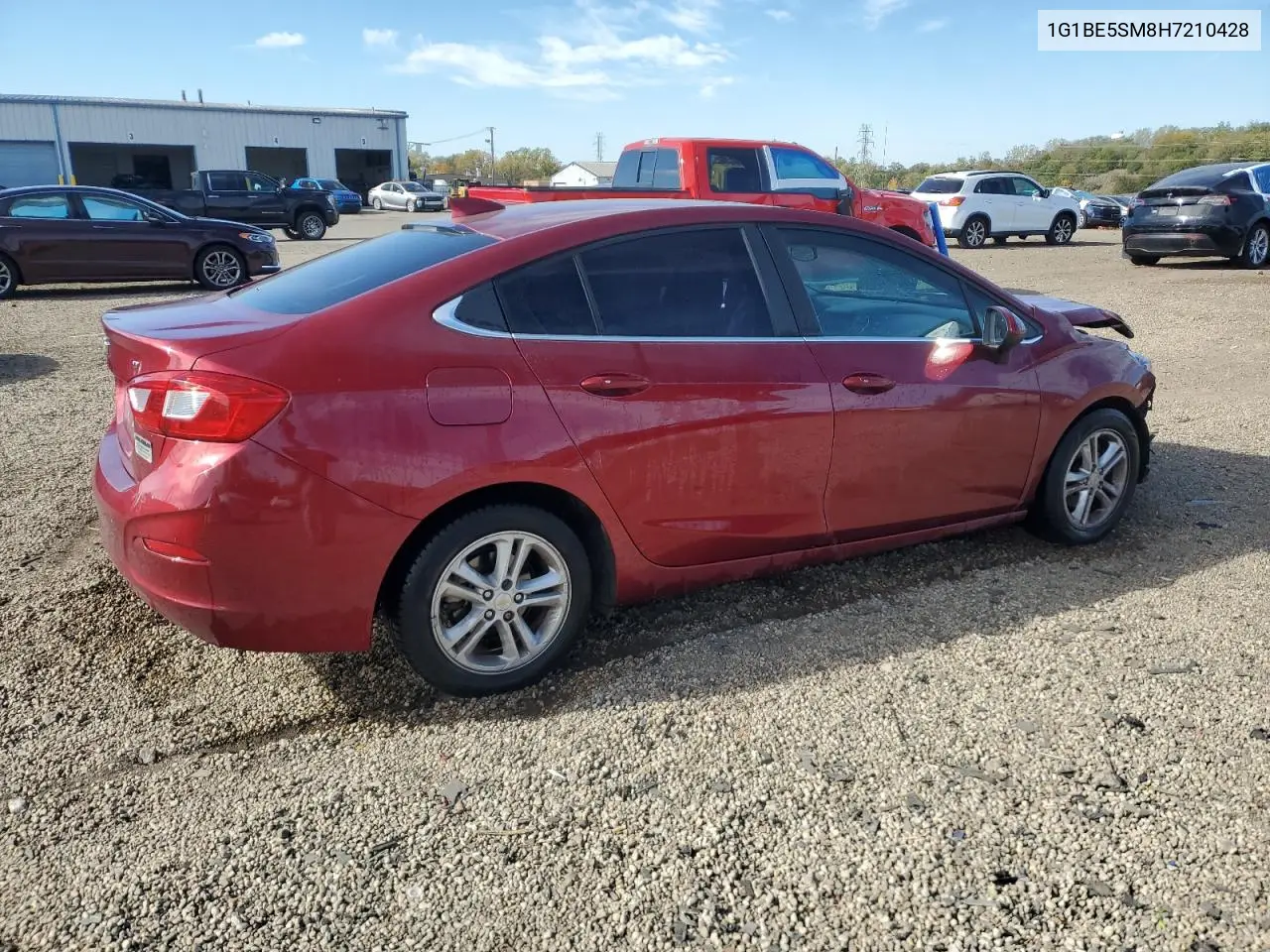 1G1BE5SM8H7210428 2017 Chevrolet Cruze Lt