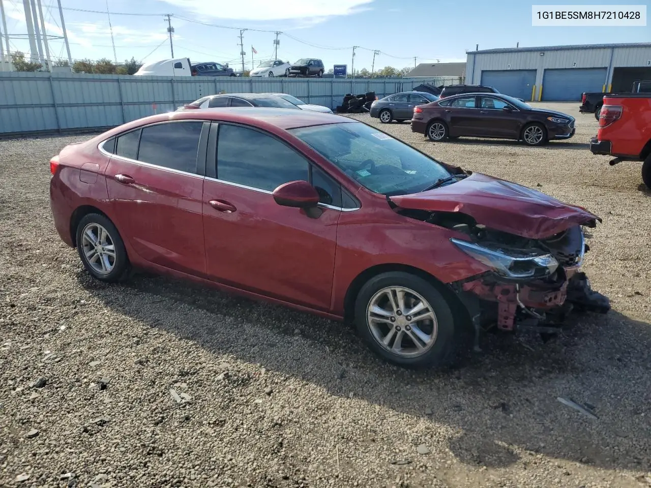 1G1BE5SM8H7210428 2017 Chevrolet Cruze Lt