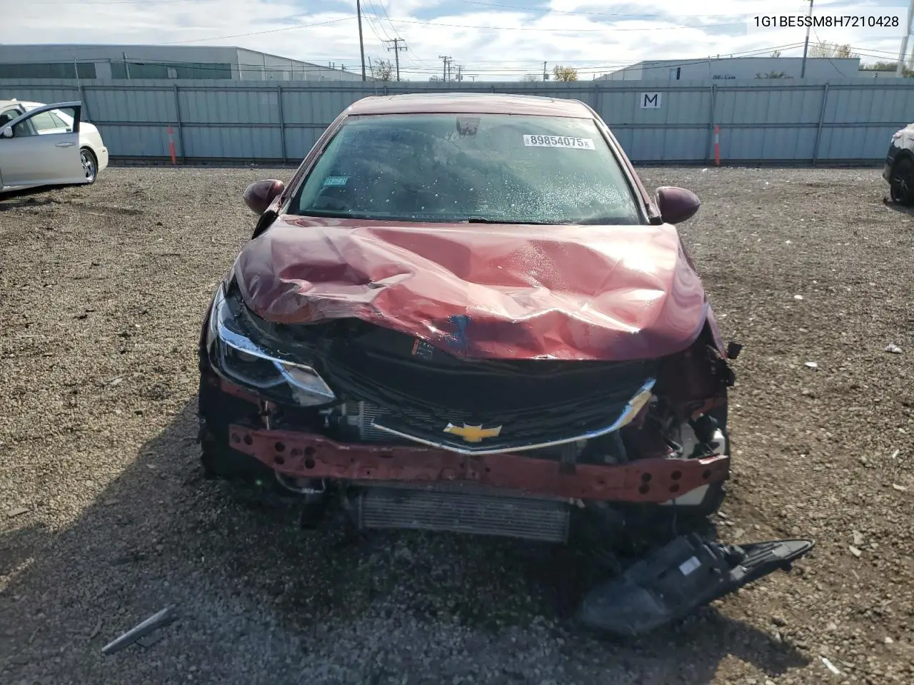 1G1BE5SM8H7210428 2017 Chevrolet Cruze Lt