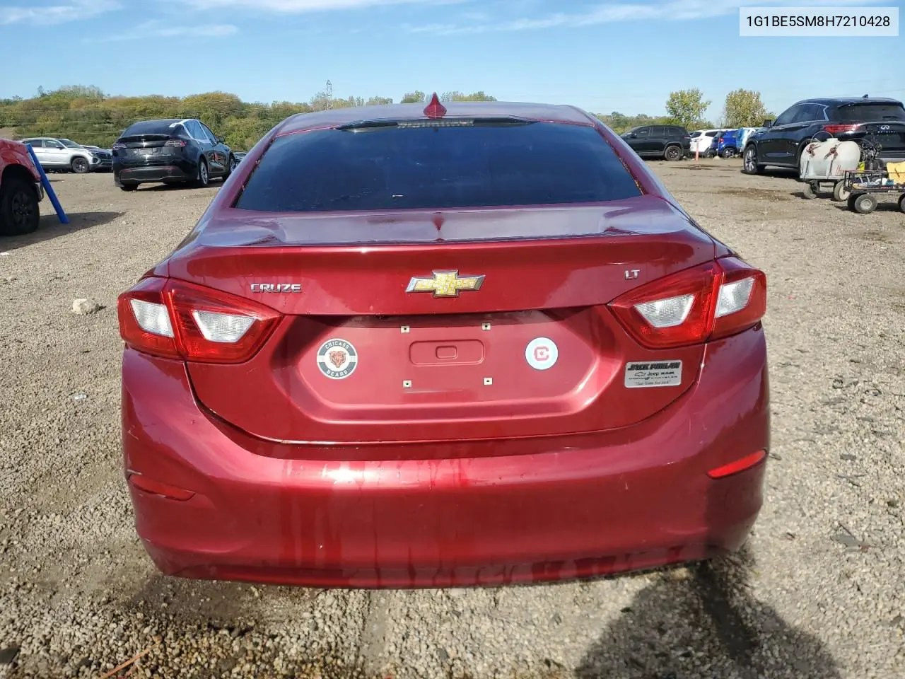 1G1BE5SM8H7210428 2017 Chevrolet Cruze Lt