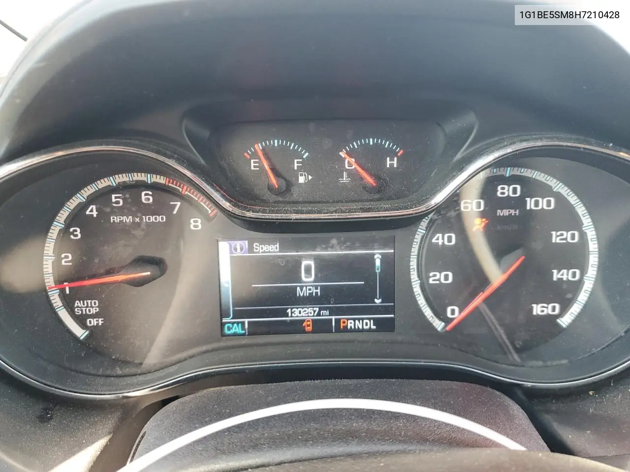 1G1BE5SM8H7210428 2017 Chevrolet Cruze Lt