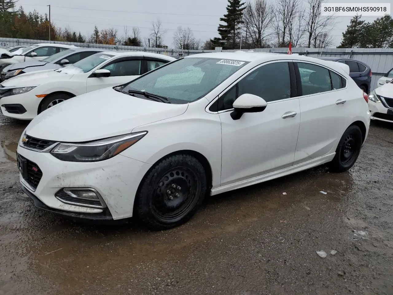 3G1BF6SM0HS590918 2017 Chevrolet Cruze Premier