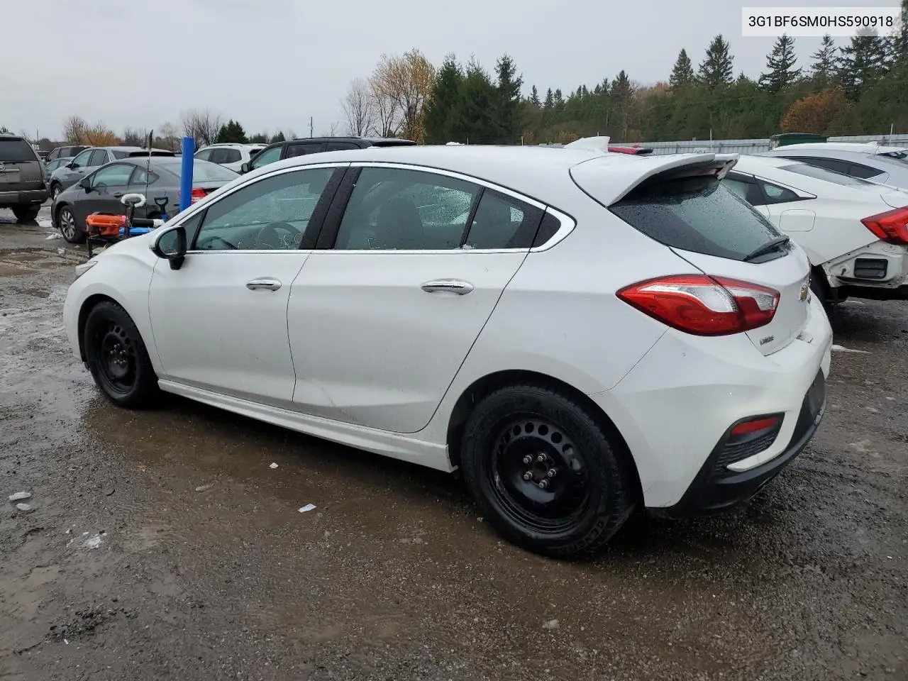 3G1BF6SM0HS590918 2017 Chevrolet Cruze Premier