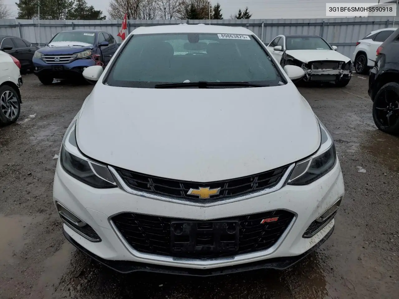3G1BF6SM0HS590918 2017 Chevrolet Cruze Premier