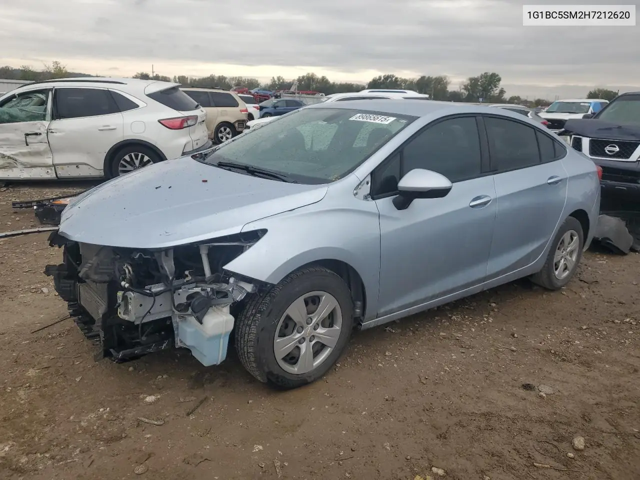 1G1BC5SM2H7212620 2017 Chevrolet Cruze Ls