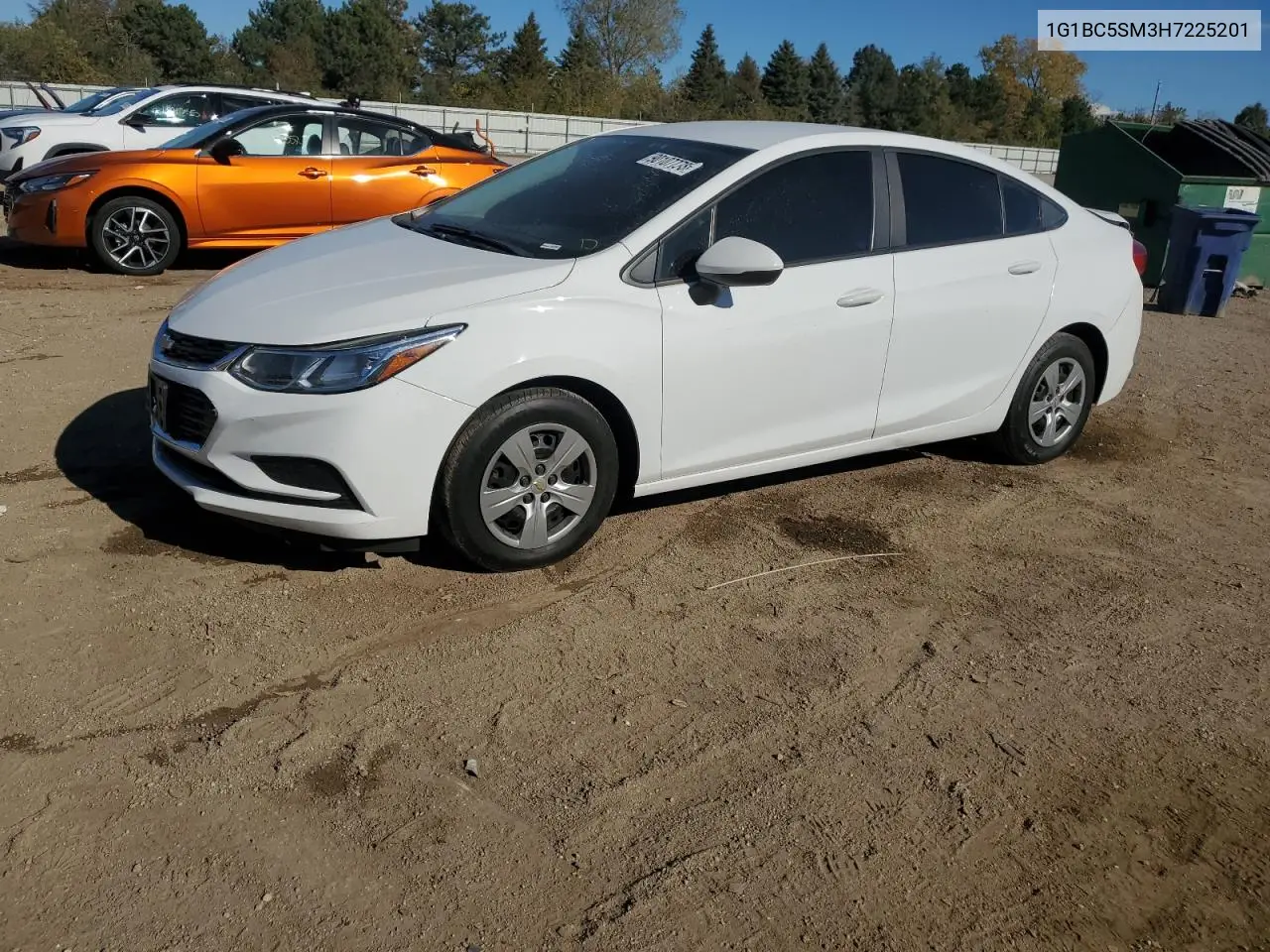 1G1BC5SM3H7225201 2017 Chevrolet Cruze Ls