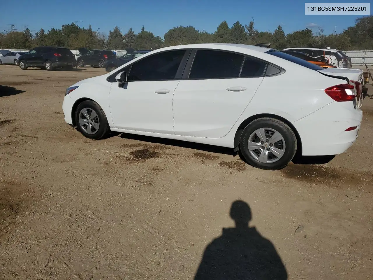 1G1BC5SM3H7225201 2017 Chevrolet Cruze Ls
