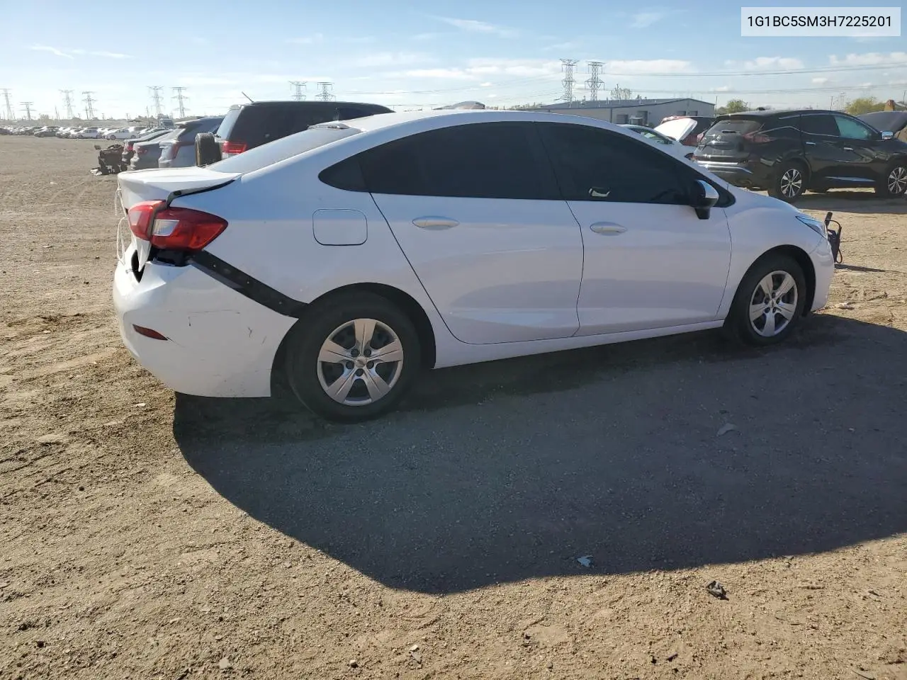 1G1BC5SM3H7225201 2017 Chevrolet Cruze Ls