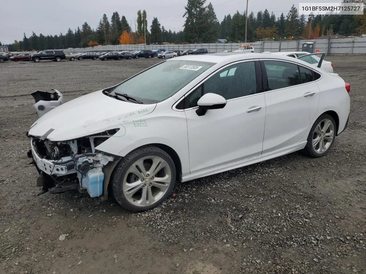 1G1BF5SM2H7125727 2017 Chevrolet Cruze Premier