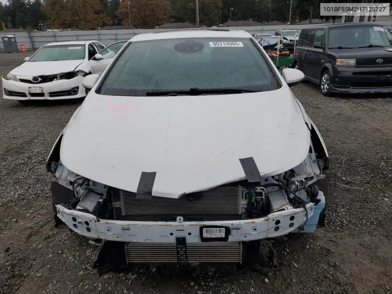1G1BF5SM2H7125727 2017 Chevrolet Cruze Premier