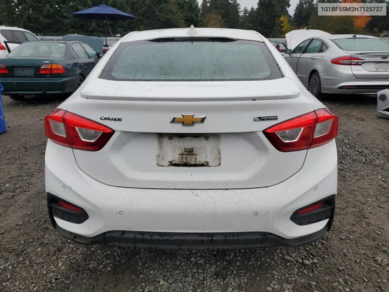 1G1BF5SM2H7125727 2017 Chevrolet Cruze Premier