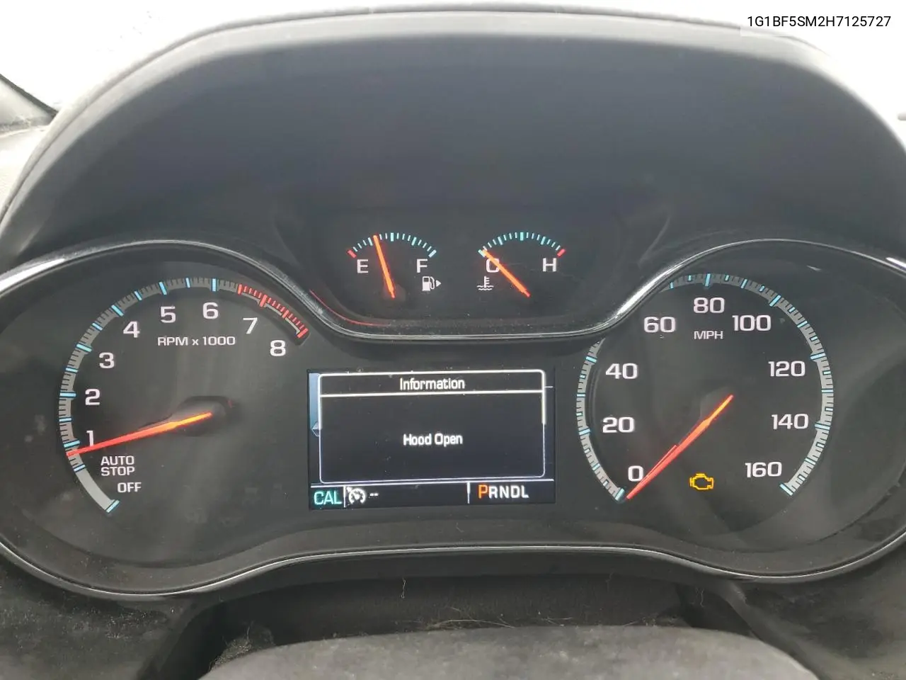 1G1BF5SM2H7125727 2017 Chevrolet Cruze Premier