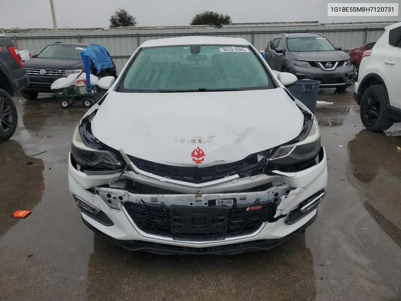 1G1BE5SM8H7120731 2017 Chevrolet Cruze Lt