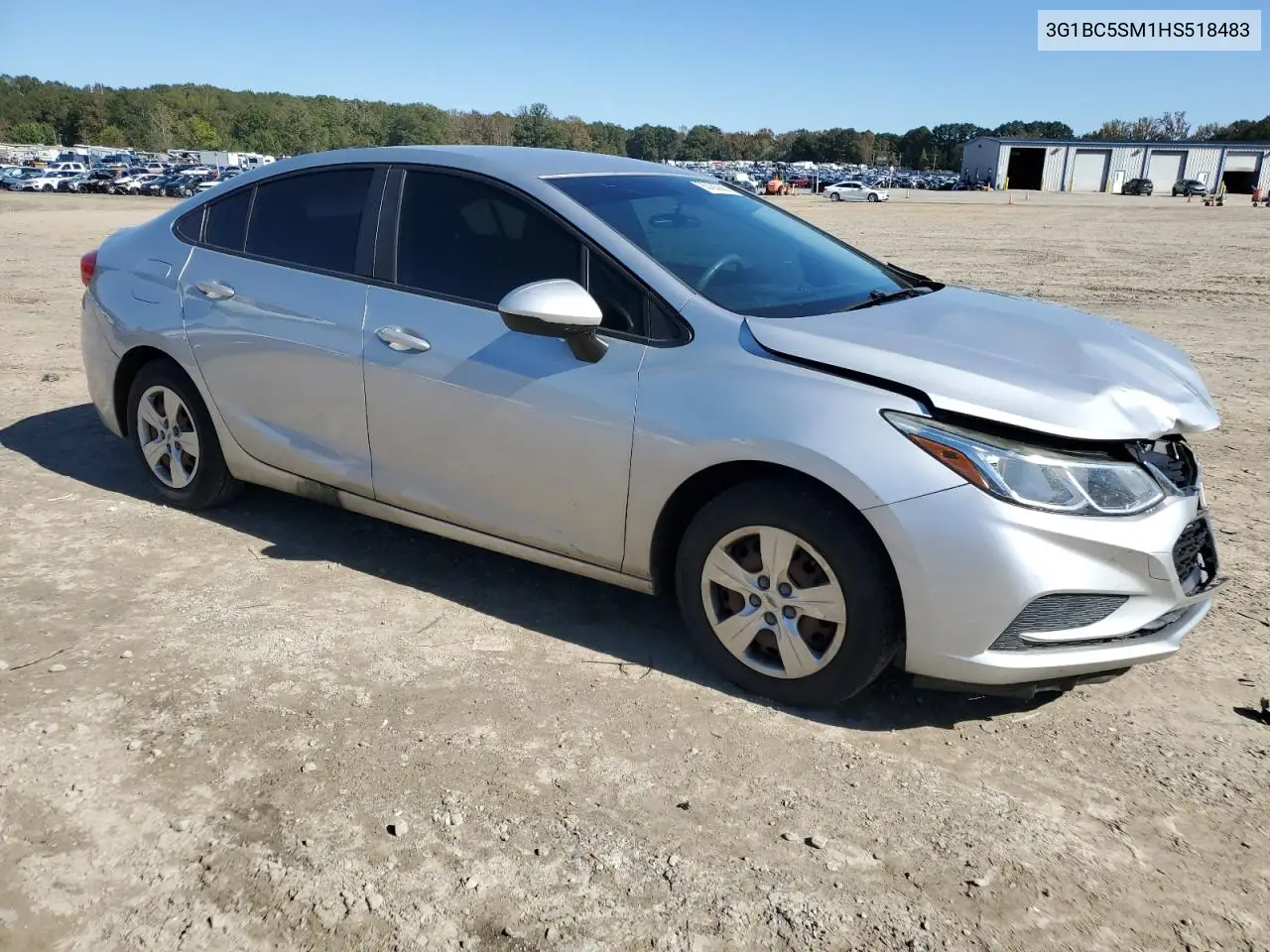3G1BC5SM1HS518483 2017 Chevrolet Cruze Ls