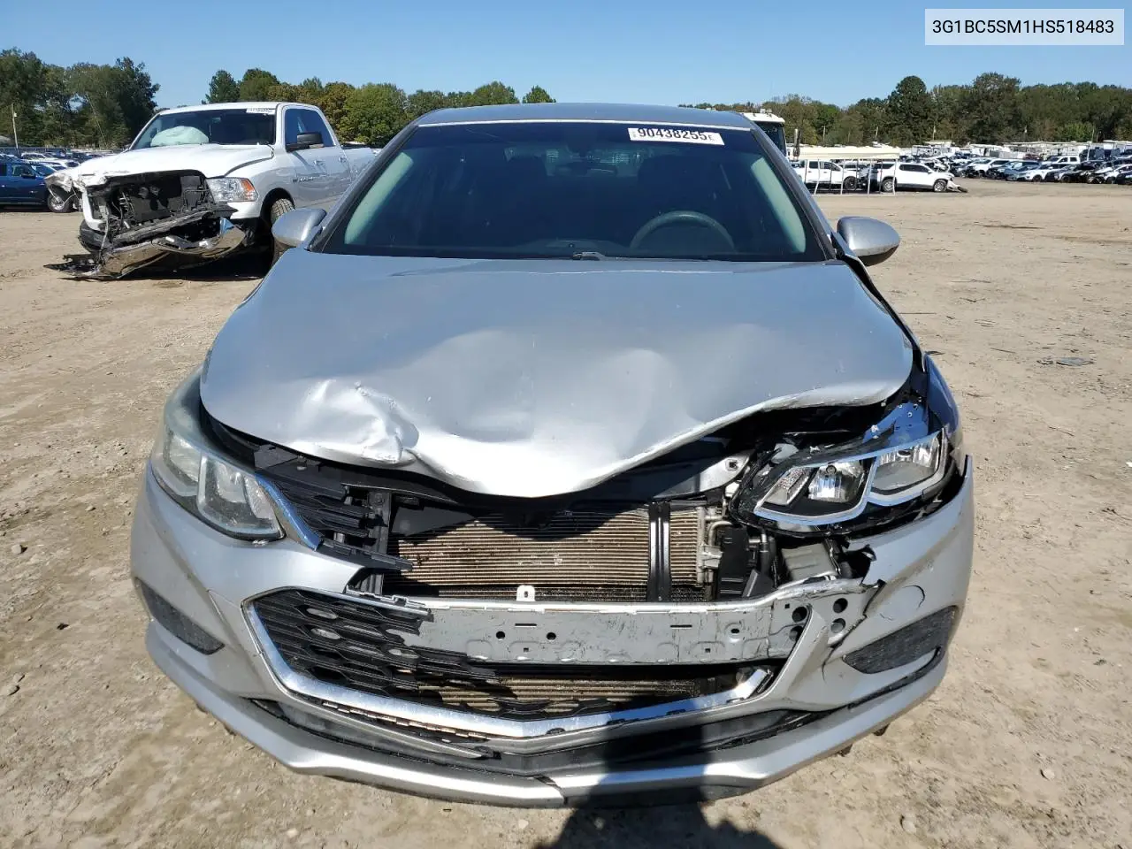 3G1BC5SM1HS518483 2017 Chevrolet Cruze Ls