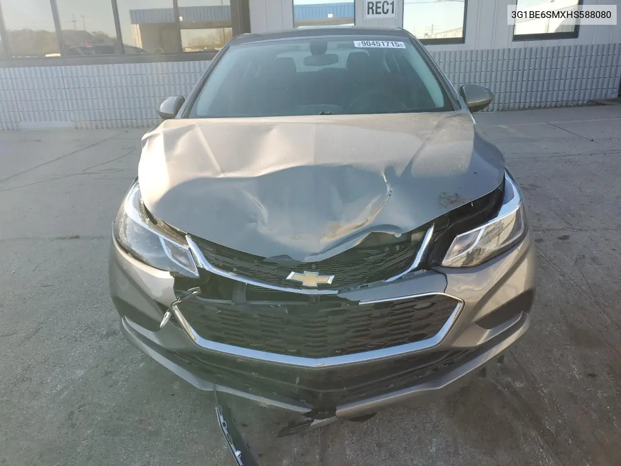 3G1BE6SMXHS588080 2017 Chevrolet Cruze Lt