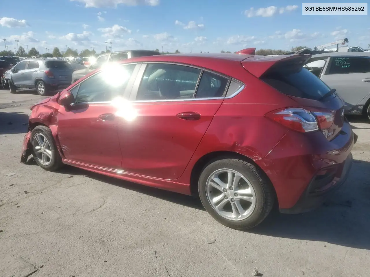 3G1BE6SM9HS585252 2017 Chevrolet Cruze Lt