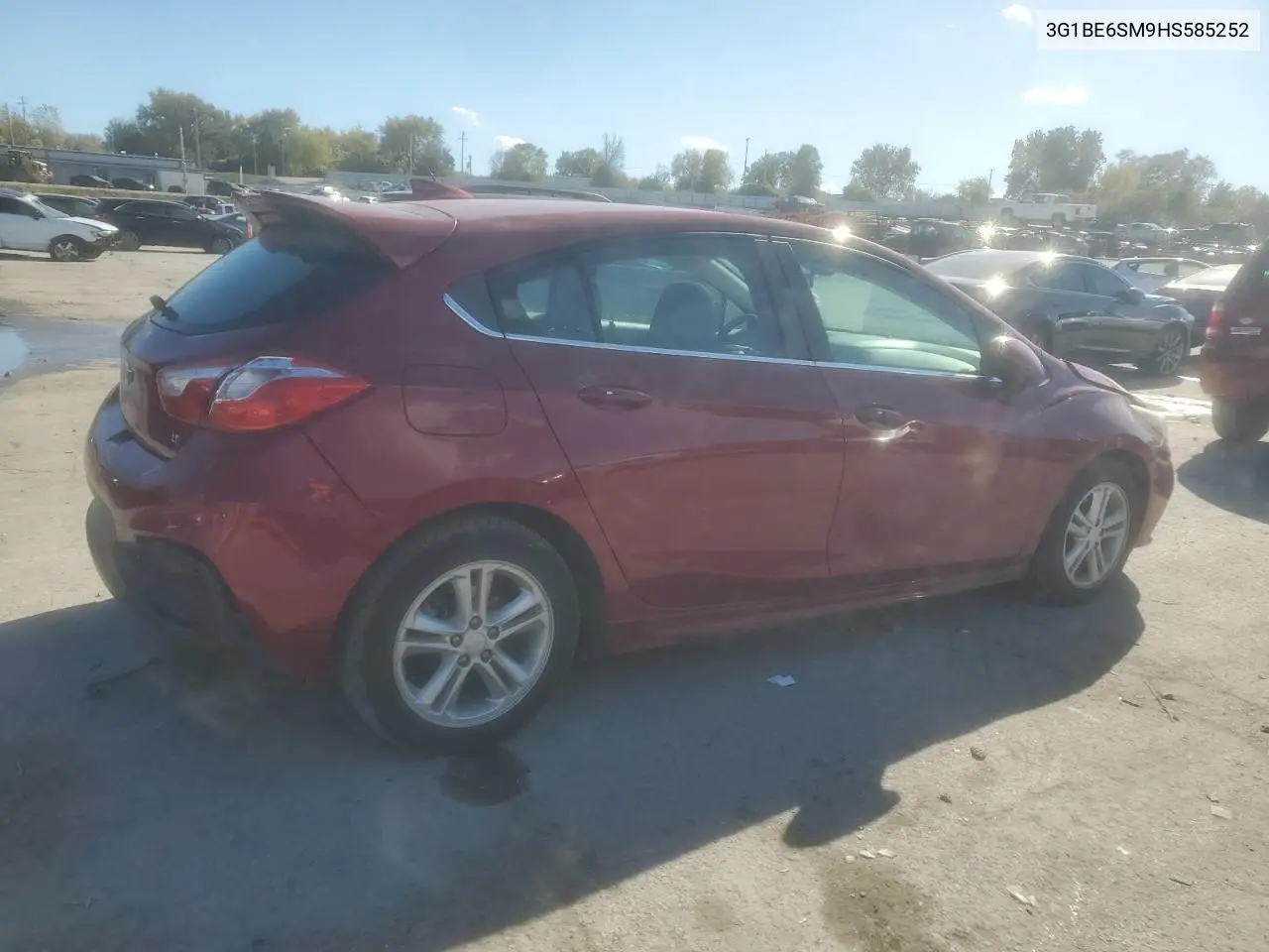 3G1BE6SM9HS585252 2017 Chevrolet Cruze Lt
