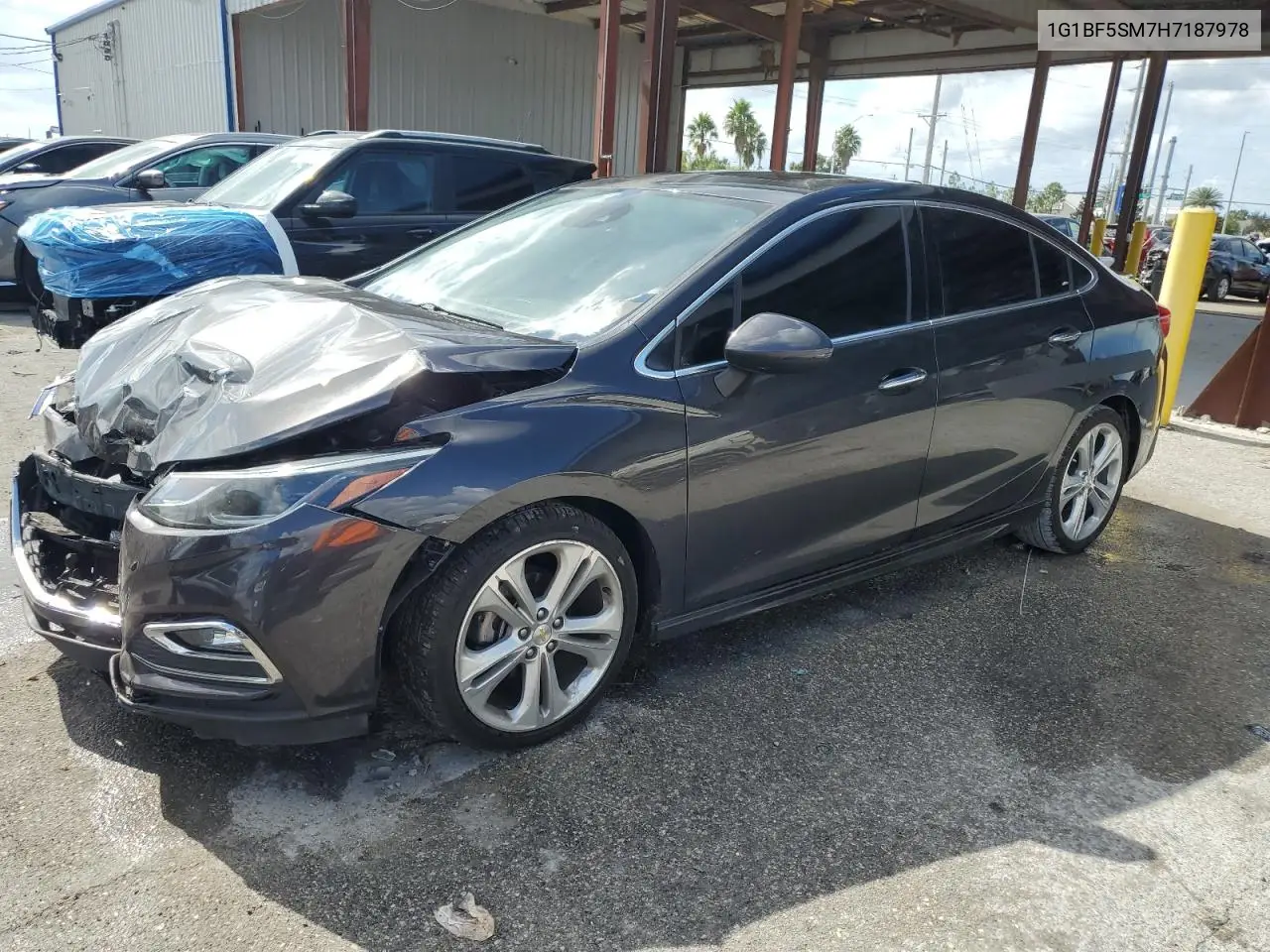 1G1BF5SM7H7187978 2017 Chevrolet Cruze Premier