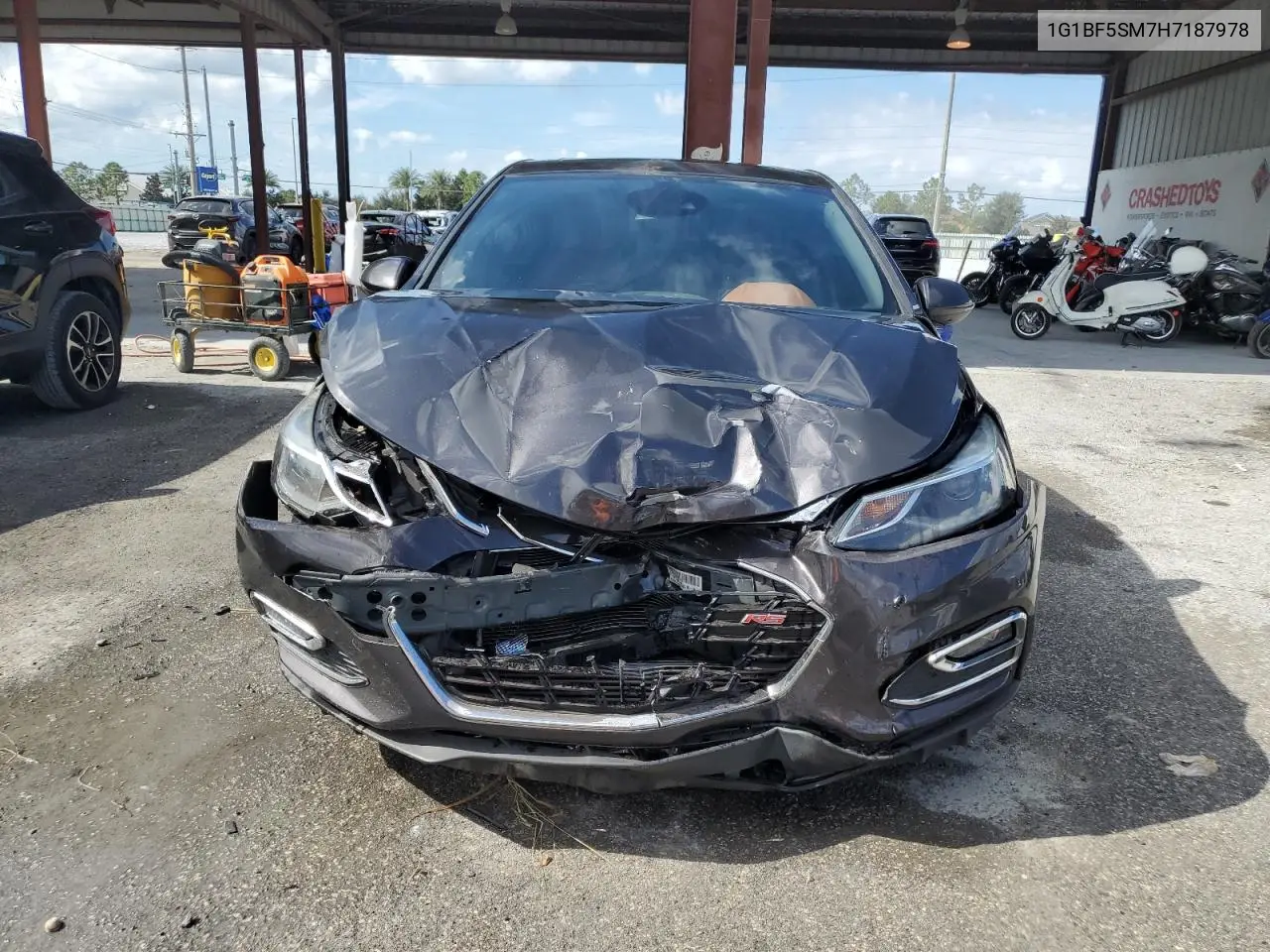 1G1BF5SM7H7187978 2017 Chevrolet Cruze Premier