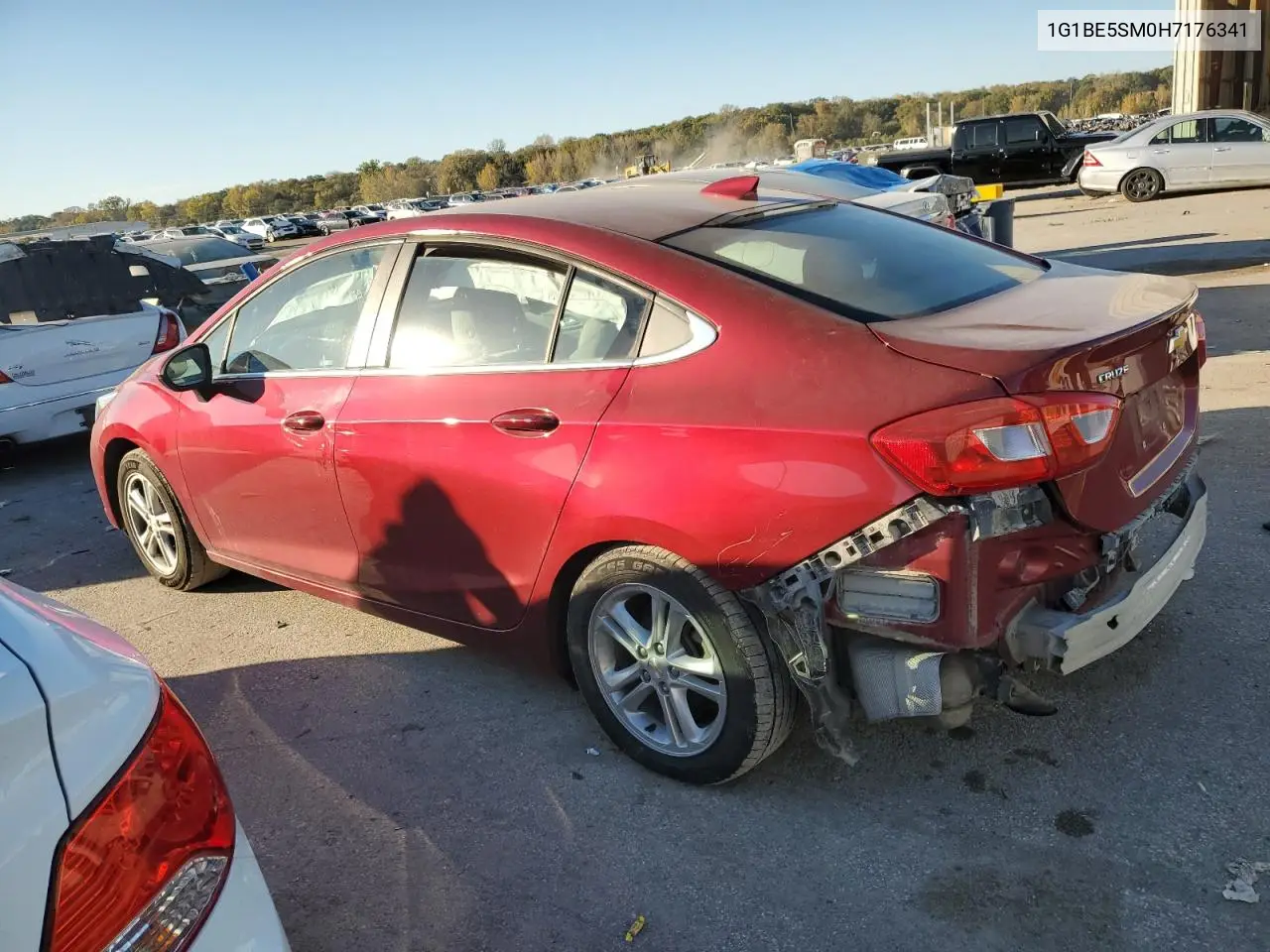 1G1BE5SM0H7176341 2017 Chevrolet Cruze Lt