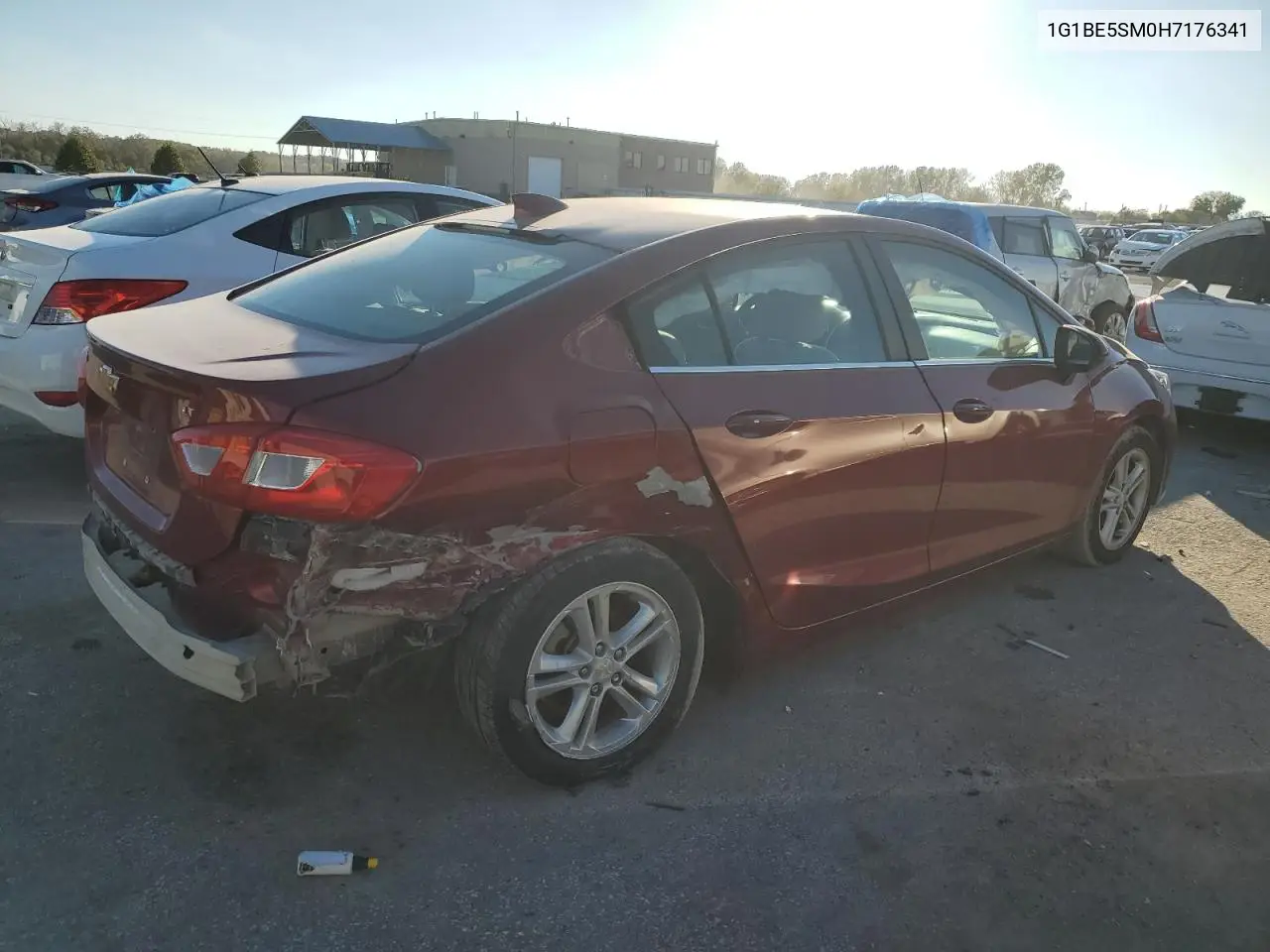 1G1BE5SM0H7176341 2017 Chevrolet Cruze Lt