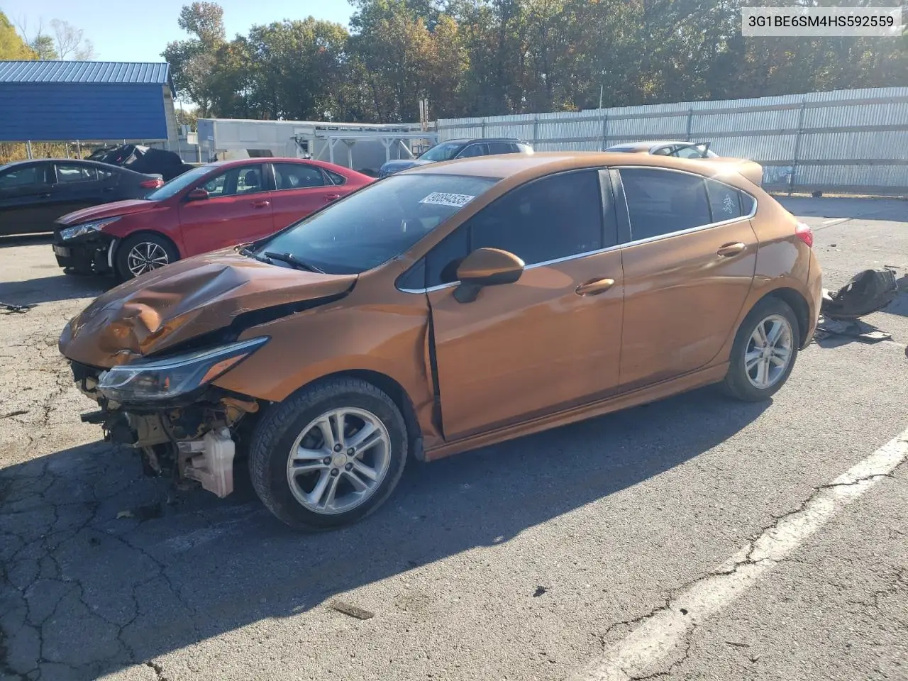 3G1BE6SM4HS592559 2017 Chevrolet Cruze Lt