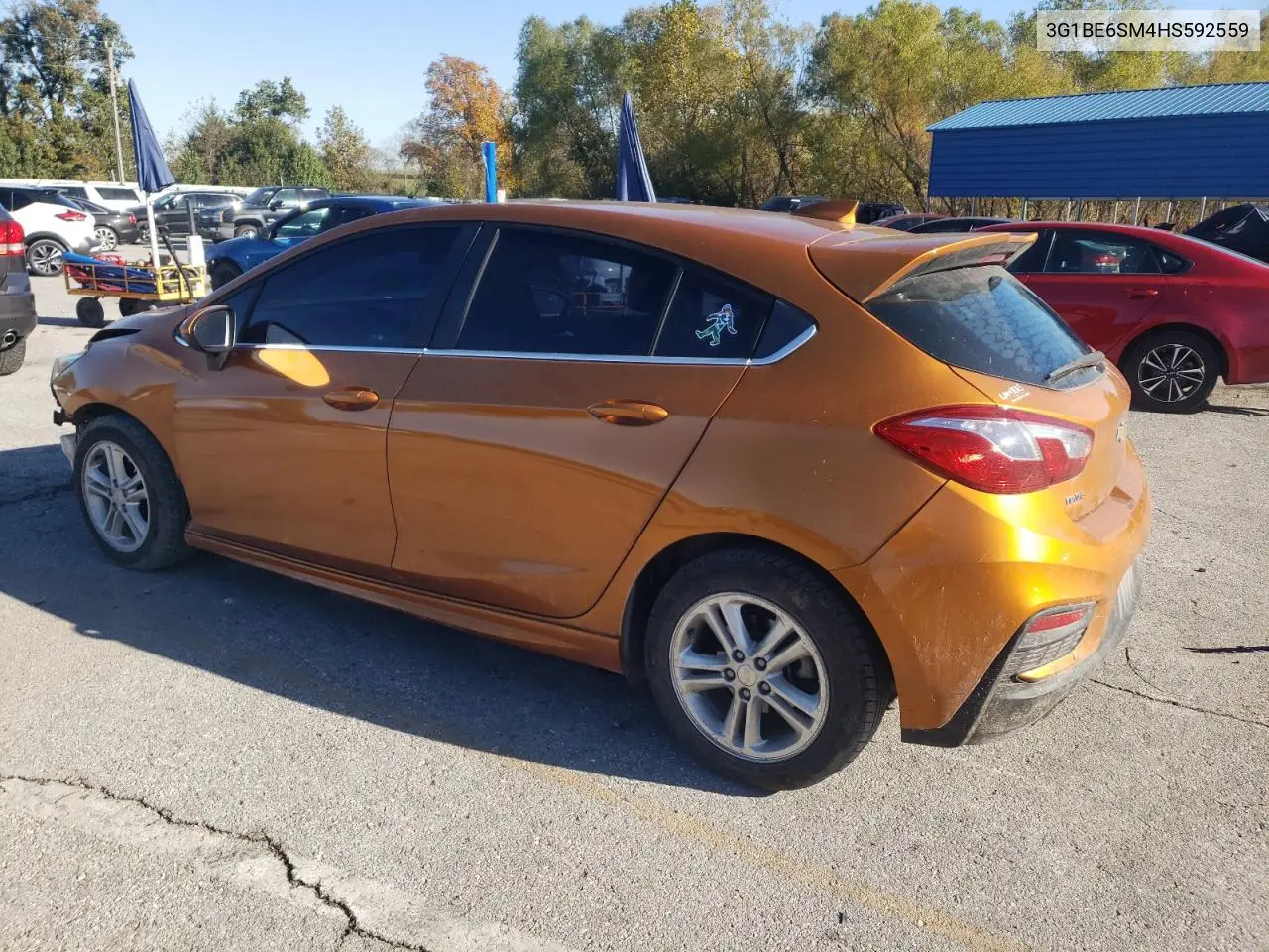 3G1BE6SM4HS592559 2017 Chevrolet Cruze Lt