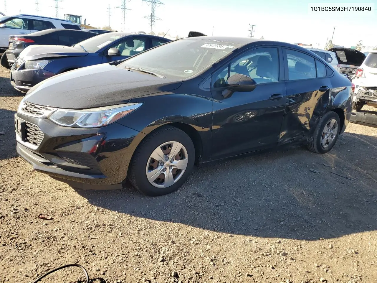 1G1BC5SM3H7190840 2017 Chevrolet Cruze Ls