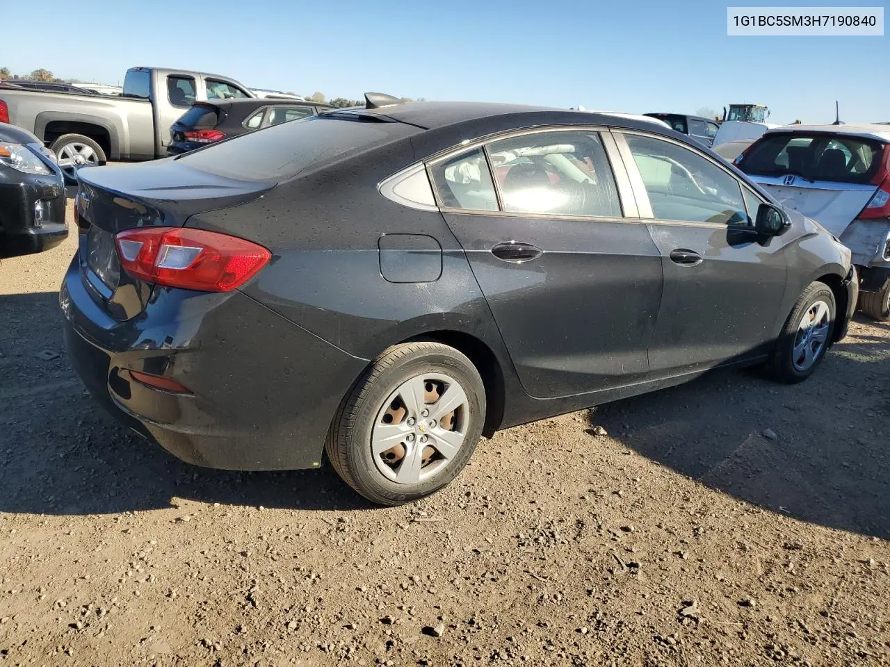 1G1BC5SM3H7190840 2017 Chevrolet Cruze Ls