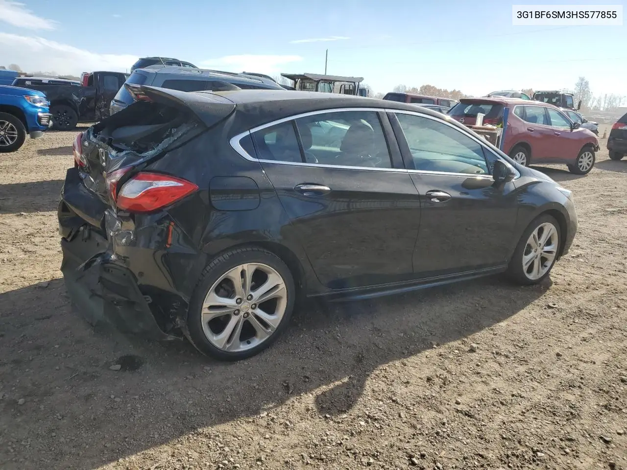 3G1BF6SM3HS577855 2017 Chevrolet Cruze Premier