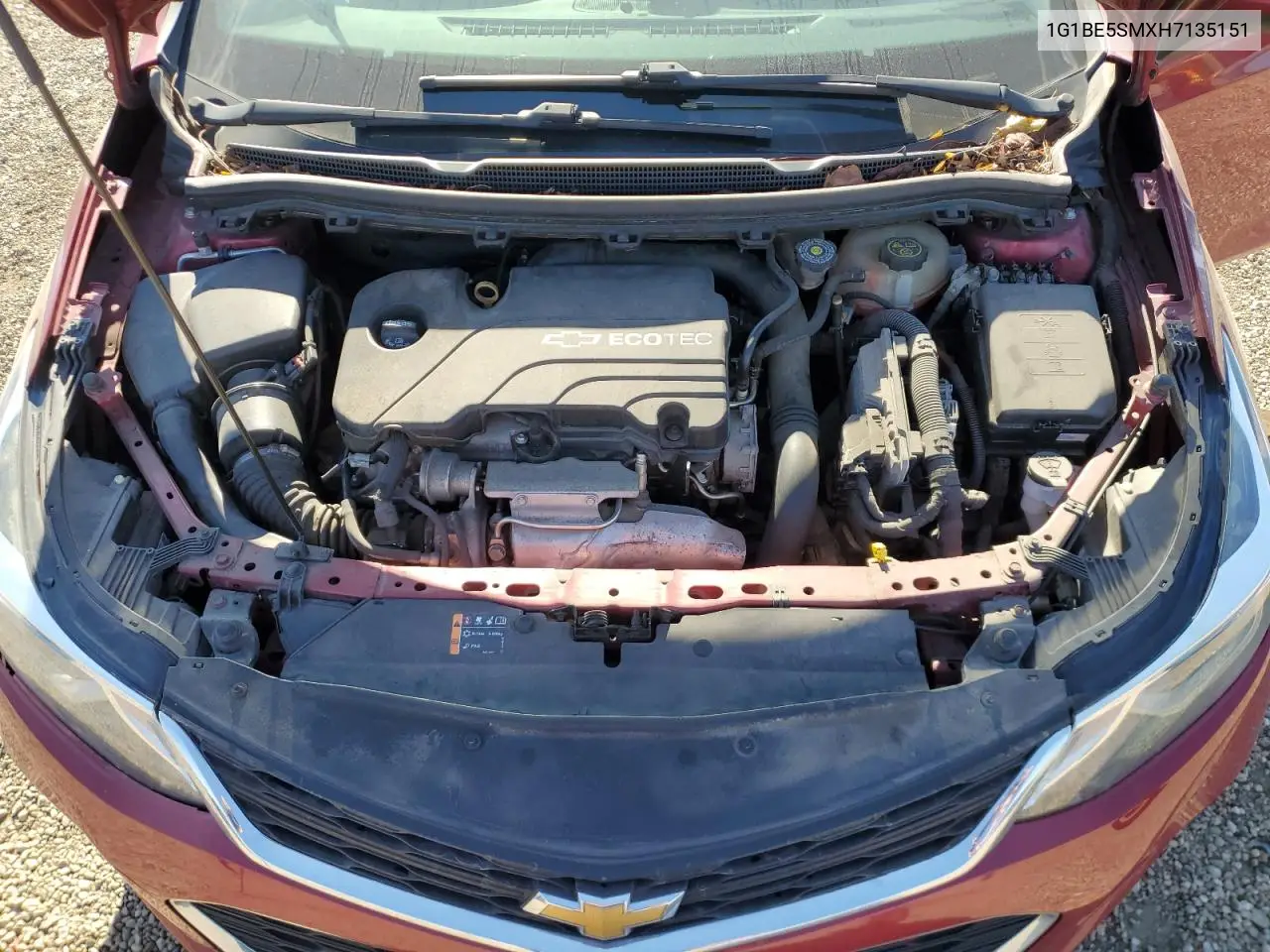 1G1BE5SMXH7135151 2017 Chevrolet Cruze Lt